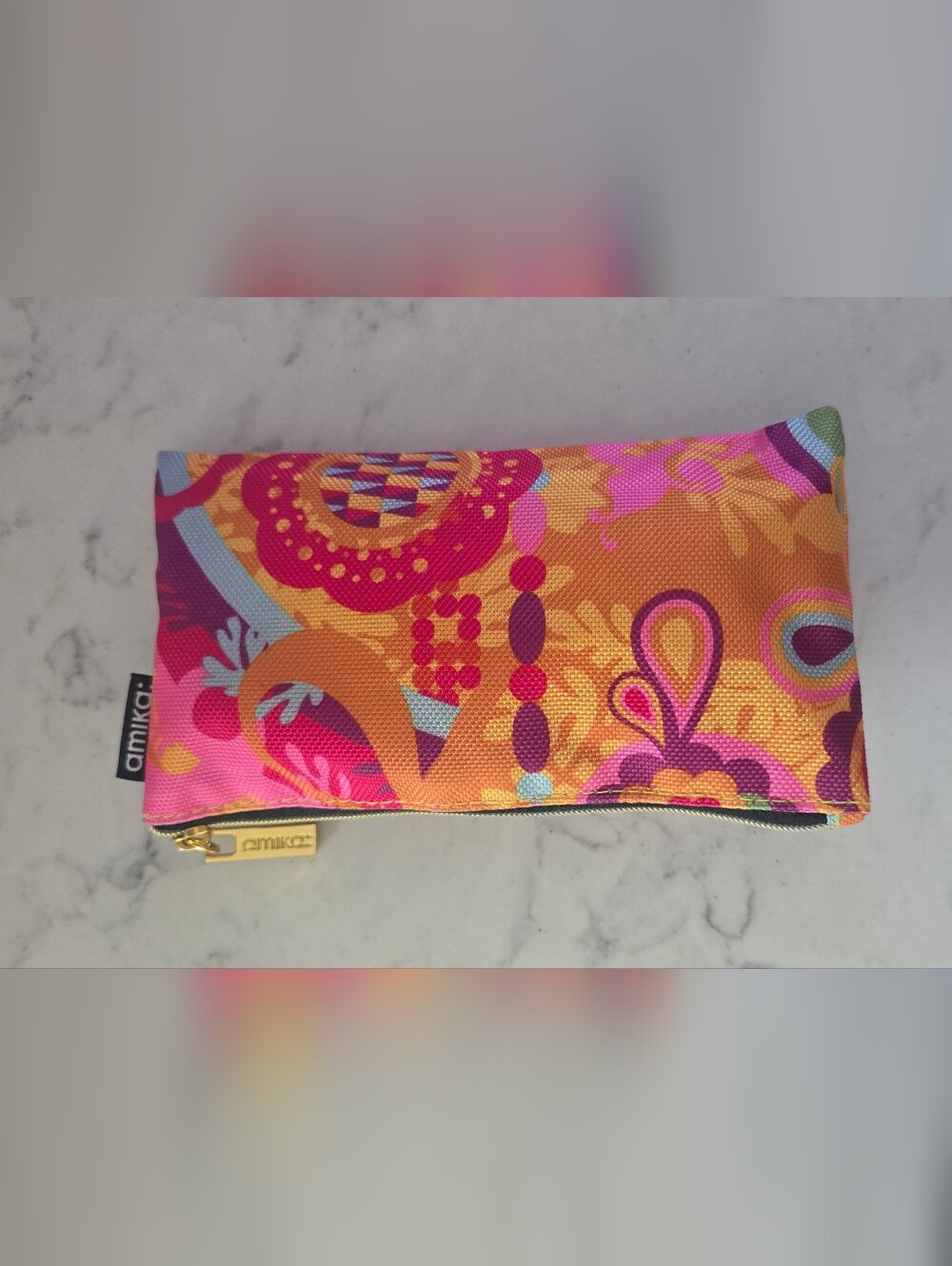 Amika Mighty Mini Styler Flatiron With Travel Pouch - Picture 4 of 4
